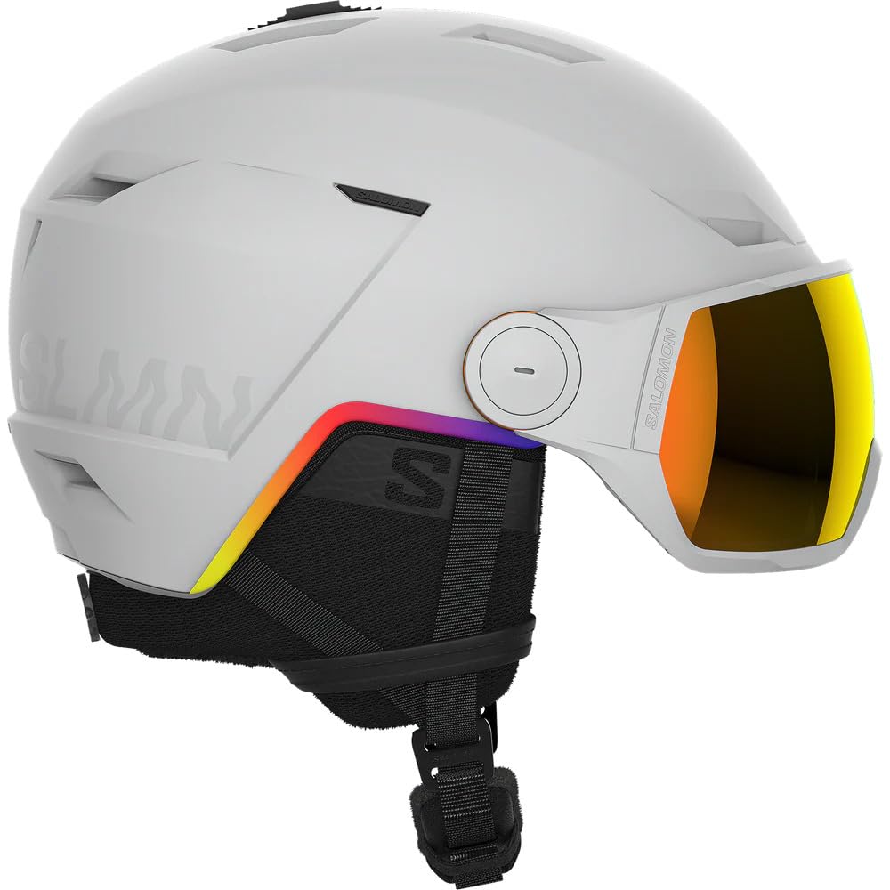 PIONEER LT VISOR: M size スキー・スノーボードヘルメット Amazon.co.jp: Salomon Ski Helmet, Snowboard Helmet, PIONEER LT